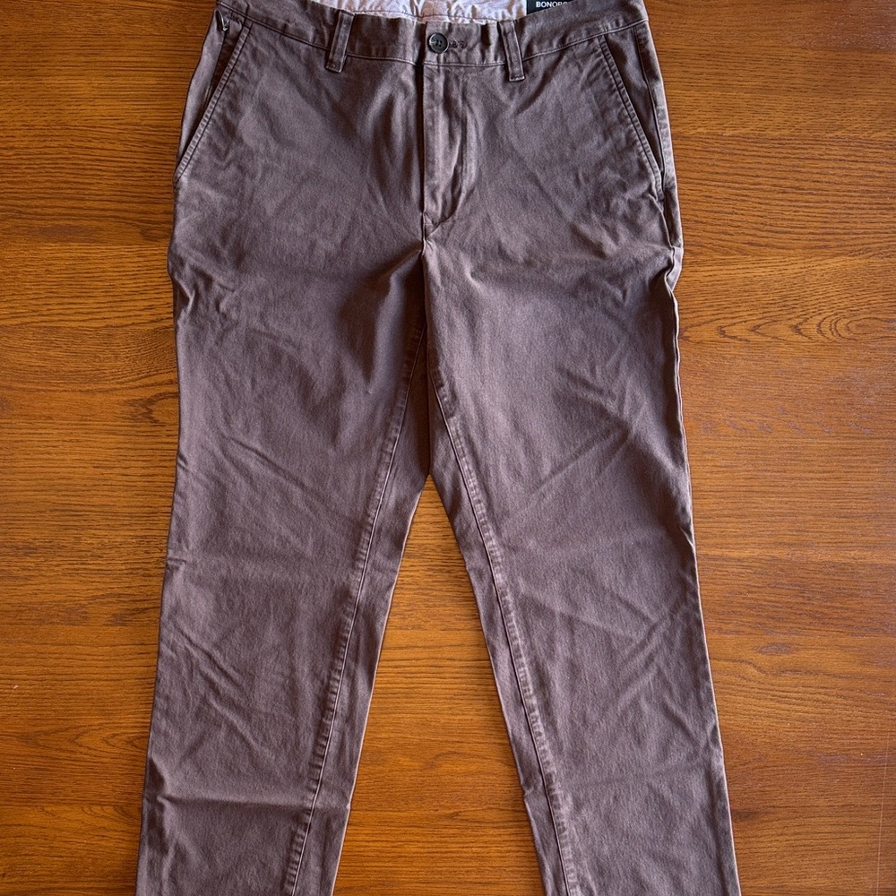 Bonobos Dark Brown Chino Pants
